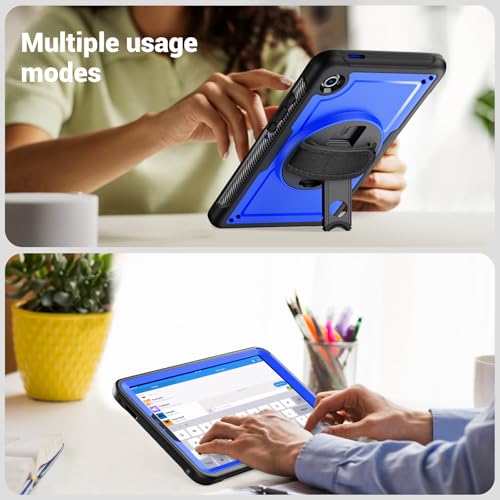 Coque Galaxy Tab A9 antichoc avec béquille rotative 360 - 3