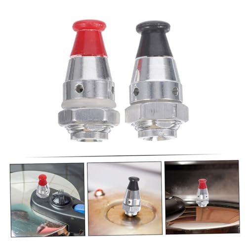 COLLBATH 6pcs Aluminum Alloy Pressure Cooker Safety Valve and Pressure Plug Replacement Parts Easy to Install Enhanced Safety Features for miniatura 4