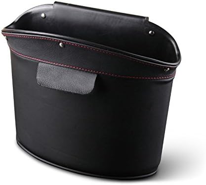 Black Car Garbage Cans - Best Auto Trash Bag for Litter, Free Waste Basket Liners - Hanging Recycle Bin Is Universal, Waterproof Organizer Makes a Great Drink Cooler & Road Trip Gift