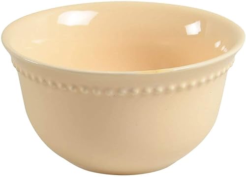 Pottery Barn Emma-Yellow Cupé - Cuenco para cereales, vajilla de porcelana fina