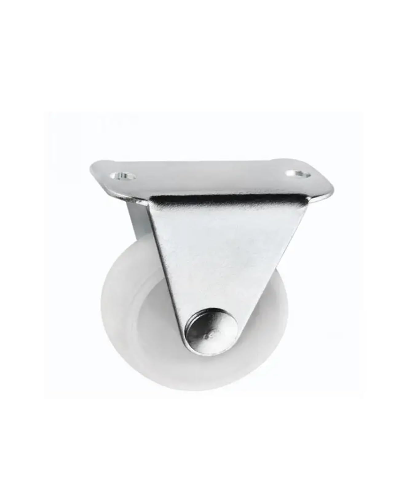 Roulettes directionnelles Blanches en Nylon anti-rayures pour petit meuble