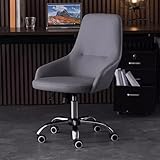 Base lourde: la chaise d'ordinateur ergonomique avec une base métallique robuste et un ascenseur à gaz, rendez la chaise plus stable pour s'asseoir. Réglage de la hauteur: 44-53 cm / 17,3-20,8 pouces. Vous pouvez vous tourner vers toutes les directions si vous souhaitez faire face à différentes fins avec sa fonction de roulement à 360 degrés. Capacité de charge maximale: 150 kg / 330 lb