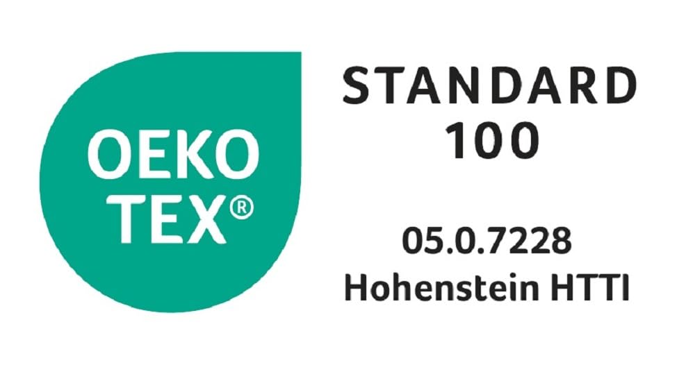 Irisette Stella orthopädische 7-Zonen Kaltschaummatratze, Härtegrad 5 (extra fest), 90 x 200 cm, Öko-Tex Zertifiziert, produziert in Deutschland