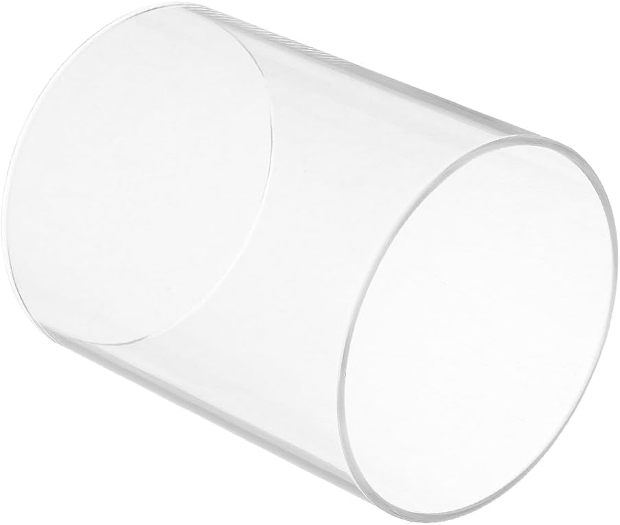 PRETYZOOM 4x4 Inch Glass Candle Sleeve Cylinder Windproof Hurricane Candle Holder Lid - Image 8