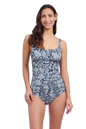 Profile by Gottex Women's Flores D-Cup Tankini Bathing Suit Top