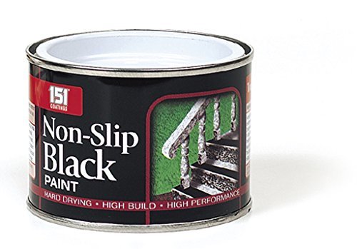 151 Coatings Non Slip Matt Paint 180ml Black