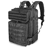Militär Rucksack Herren,45L Groß Rucksack Wasserdicht Outdoor Assault Survival...