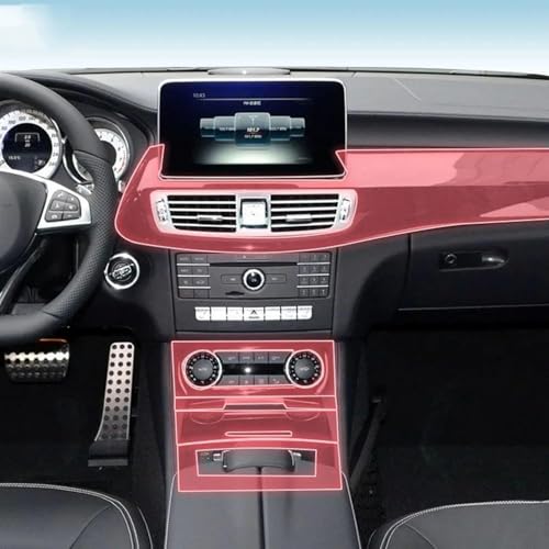 Film protection TPU anti-rayures console Mercedes CLS W219