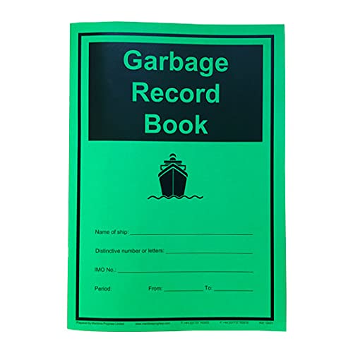 Garbage Record Book | Amazon.com.br