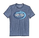 Lucky Brand Men's Dodge Racing Venice Burnout Tee (Large) Blue