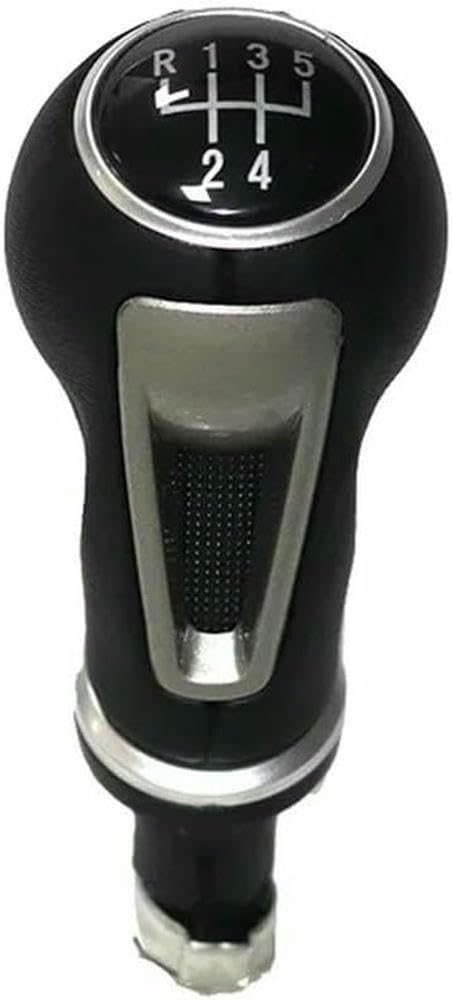 GZNBB Car Manual Gear Shift Knob Boot Cover Gaiter Lever Shifter Handle Stick, for Seat Altea Leon II Toledo III 2004-2012