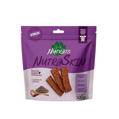 Petisco Para Cães Anti Coceira Nutraskin Dermatologico Nutrats Snack 300g