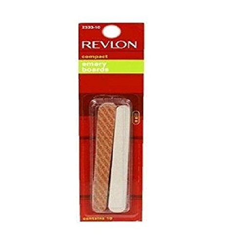 Revlon Compact Emery Board 10 Ea (Pack Of 6) #TOP19