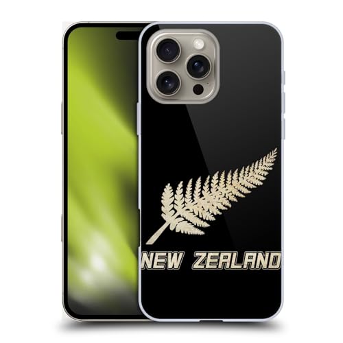 Stampa stilosa e accattivante Head Case Designs Ritratto Nuova Zelanda Bandiere Vintage Custodia Cover Dura per Parte Posteriore Compatibile con Apple iPhone 16 PRO Max