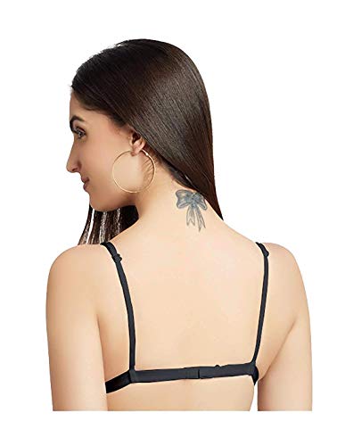 Image of Daisy DEE Women's Cotton Seamless T-Shirt Bra Non-Padded with Adjustable Straps Everyday Bra - Backless
