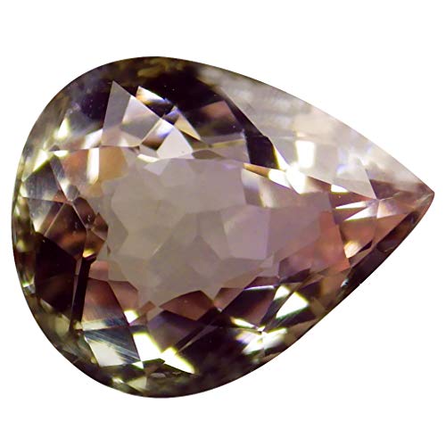 Tourmaline rose de qualité gemme taillée en poire de 1,53 ct pour haute joaillerie