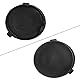 Hlyjoon Auto vordere Sto脽stange Abschlepphaken Augenabdeckung, vordere Sto脽stange Abschlepphaken Augenkappe Abdeckung Auto zubeh枚r Passend f眉r Auto Focus MK2 2007 2008 2009 2010 2011