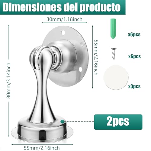Topes para puerta con imán 14 Imagen adicional
