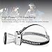 SPYMINNPOO High Power Headlamp,Rechargeable LED Headlamp with 1200mAh Battery Adjustable Angle for Camping Fishing Running