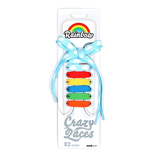 Suck UK Rainbow Crazy Laces