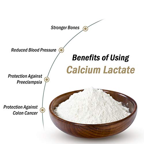 Calcium Lactate Powder, 1kg