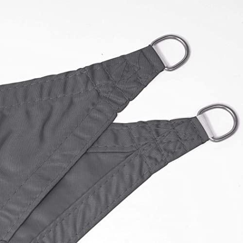 Voile d'ombrage imperméable en polyester robuste bleu azur - 6