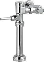 Vista 17 de American Standard 6047111.002 Exposed Manual Toilet 1.1 GPF Flush Valve, Polished Chrome