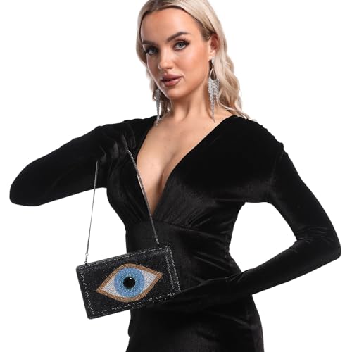 Mini pochette en cristal pour accessoiriser une robe de soirée chic - 2