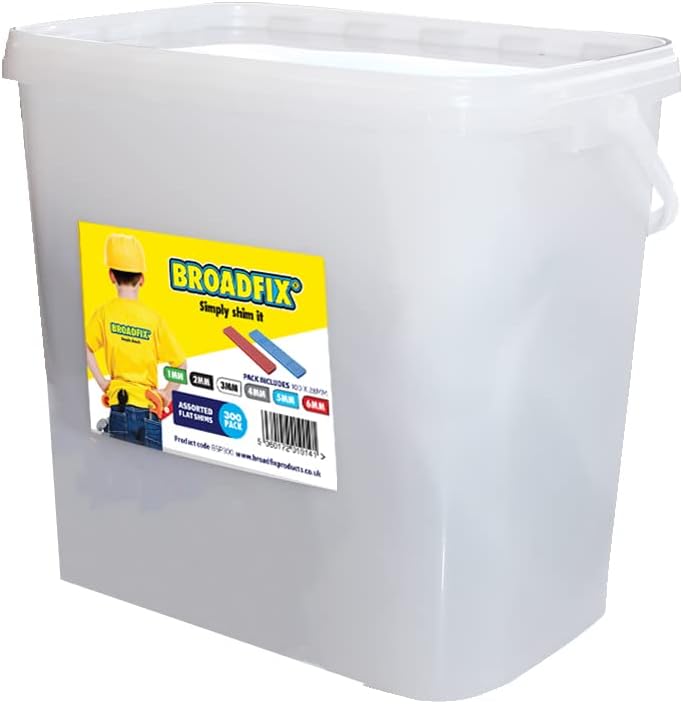 Broadfix BSP300 Flat Packers Mixed Tub - Multi-Colour (Pack of 300)