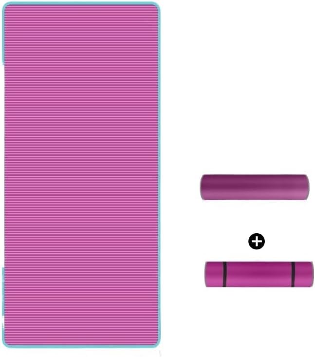 Miniatura 9 de gymnastics mat Colchoneta Antideslizante De Alta Densidad Para Yoga, Pilates, Fitness, Deportes, Gimnasio, Hogar, Almohadilla Impermeable Insípida,
