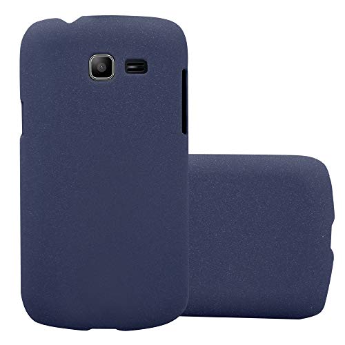 cadorabo Coque pour Samsung Galaxy Trend Lite en Frosty Bleu - Housse Protection Rigide en Plastique Dur avec Anti-Choc et Anti-Rayures - Ultra Slim Fin Hard Case Cover Bumper