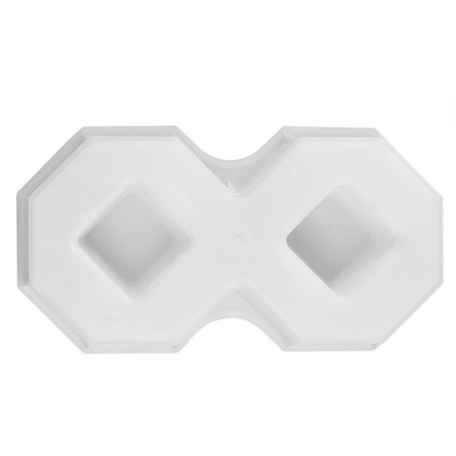 Forma do brukowania, DIY kwadratowa ścieżka ogrodowa betonowa plastikowa forma do cegieł brukowanie chodnik z propylenu budynki ogrodowe akcesoria forma do brukowania DIY