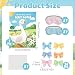 Cinrobiye Pin The Bow On The Silly Goose Game Birthday Party Games One Silly Goose Baby Shower Party Decoration Supplies for Boys,Girls Goose Theme Birthday Party Poster with 24 Bow Sticker Wall Decor