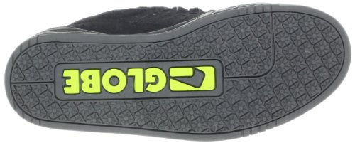 Image of Globe Mens Fusion Skate Shoes, Black /Charcoal /Lime, 6.5 M US