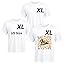 3 Pack White XL