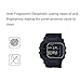 Walieoka Screen Protector Compatible with Casio GX56BB GX-56 Series,9H Hardness Tempered Glass Protective Film,Scratch Resistant Anti-Fingerprint [ 3 Pack]