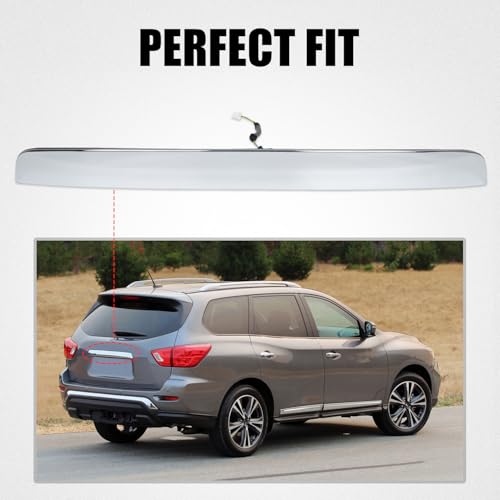 image for RANSOTO Chrome Rear Tailgate Handle Garnish Finisher Molding Liftgate 