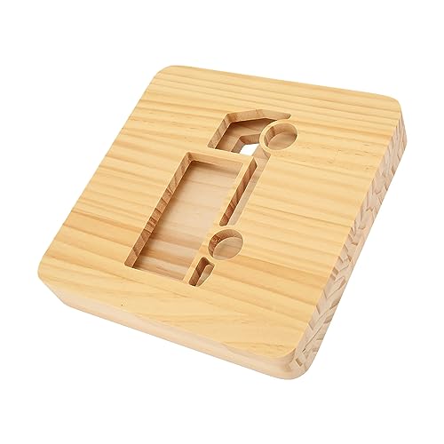 Lámpara de mesa de noche de madera tallada 3D en forma de coche miniatura 2