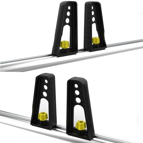 Cross Auto Portapacchi Da Tetto Per Scale Regolabile - Universale Con Sistema T-Track - Inclusa Chiave - 4