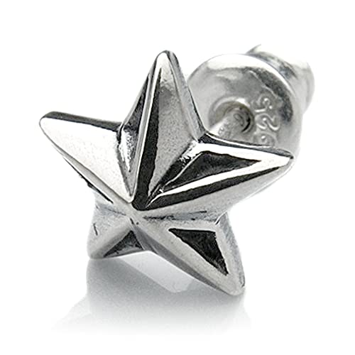 [ディールデザイン] DEAL DESIGN Nスタースタッズ ピアス 星 ノーティカルスター シルバー925 シルバーアクセサリー 銀 SV925