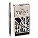 Wholesale CASE of 25 - Pilot Fineliner Markers-Fineliner Marker, Airtight Cap, Fine Point, Black Ink