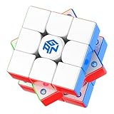GAN 356 Maglev フロスト GESpro+ 2024 76個磁石内蔵 競技用キューブ 3x3 ステッカーレス版 プロ向け 3x3x3 超スムーズ 正規品