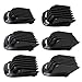 6-Pack Trimmer Guide Comb Guard Set for all 41mm P*hilips Norelco Multigroom T Blade MG5750 MG5760 MG7750 MG7770 MG7785 MG7790 MG7791 MG7796