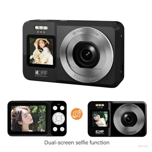 Appareil photo numérique pour adolescents débutants avec zoom puissant 18X - 2