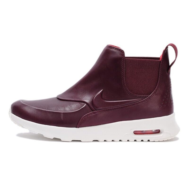NIKE Air Max Thea Mid Baskets pour femme, Red Night Maroon Night Maroon Sail, 38.5 EU
