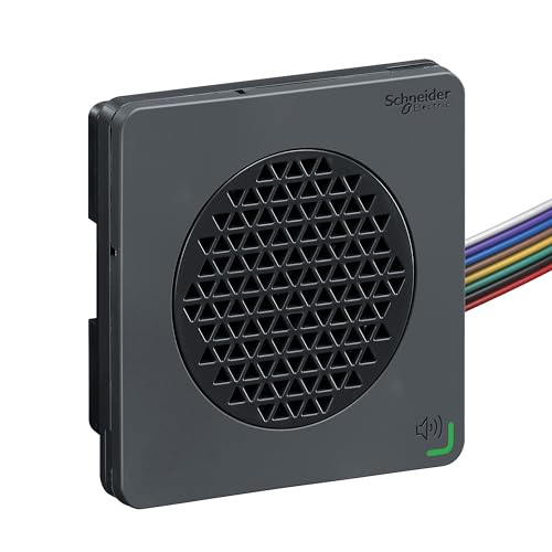 Alarma electrónica DIN72 con aviso por voz en color negro modelo N