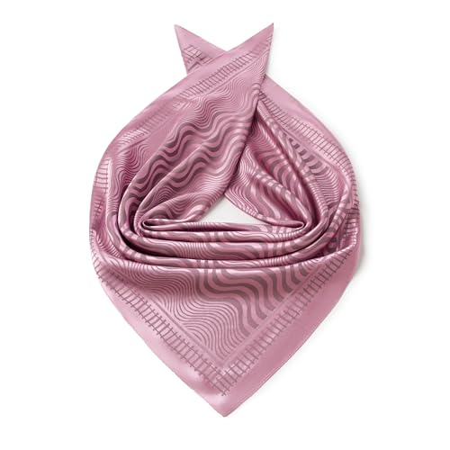 Image of 35 inch Men's Large Square Jacquard Scarf - Cowboy Wild Rugged Style, With Gift Packed