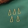 kkjoy 5Pcs Hollow New Hampshire Map Pendant Charms for Jewelry Making and Crafting, Stainless Steel Mini Charm Craft Supplies Accessories for DIY Bracelet Necklace Earrings #2