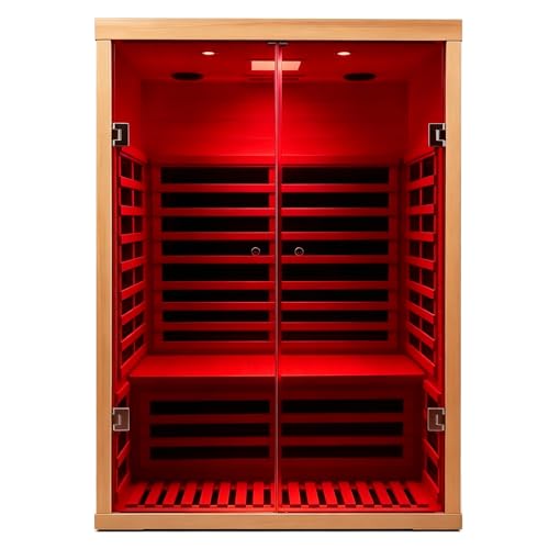 Infrared Sauna for Home with App Control and Bluetooth