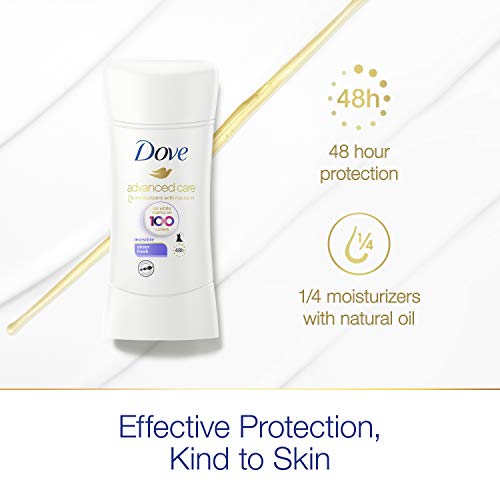 Dove Antiperspirant Deodorant Stick No White Marks On 100 Colors Sheer Fresh 48Hour Sweat And Odor Protecting Deodorant For Women Oz 4 Count, 2.6 Ounce #TOP2